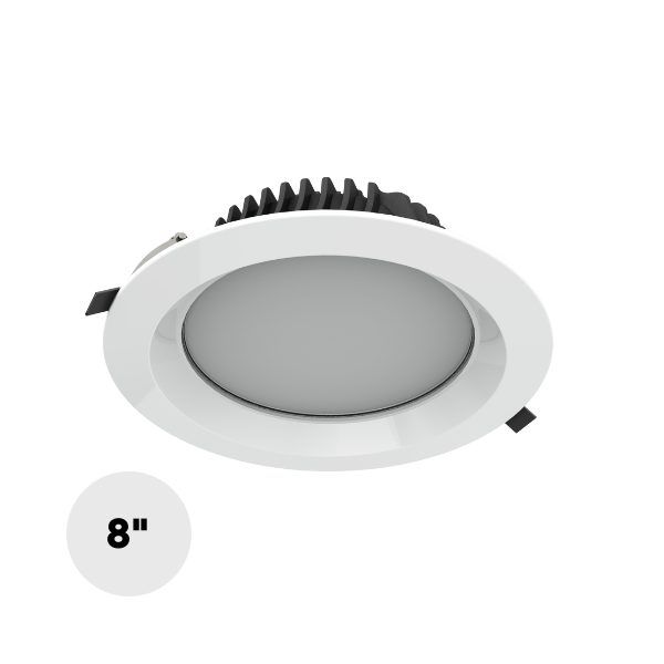 Caxton Downlight Tri-Colour 8″ 20W TP(a)