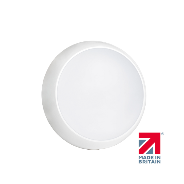 Duxford Bulkhead Multi-Wattage 4000K IP65