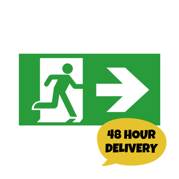 Arrow Signs for Bourne Multi-Installation DALI Emergency EXIT Blade – LEFT and RIGHT Arrow